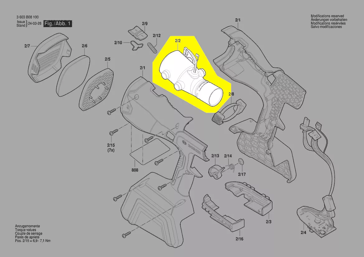 turbine réf. 1 600 A03 1RZ Bosch